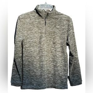 Stillwater Supply Co Fleece Shirt Slipover Woman’s Sz 8/10 zip Up Green